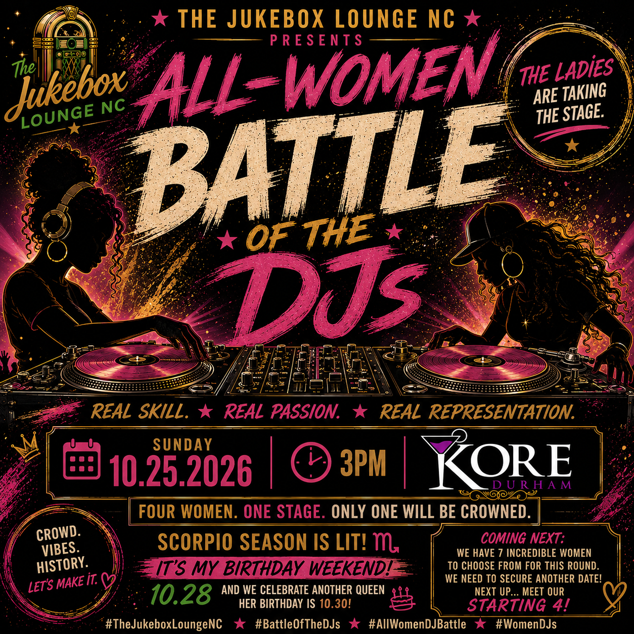 All-Women Battle of the DJs