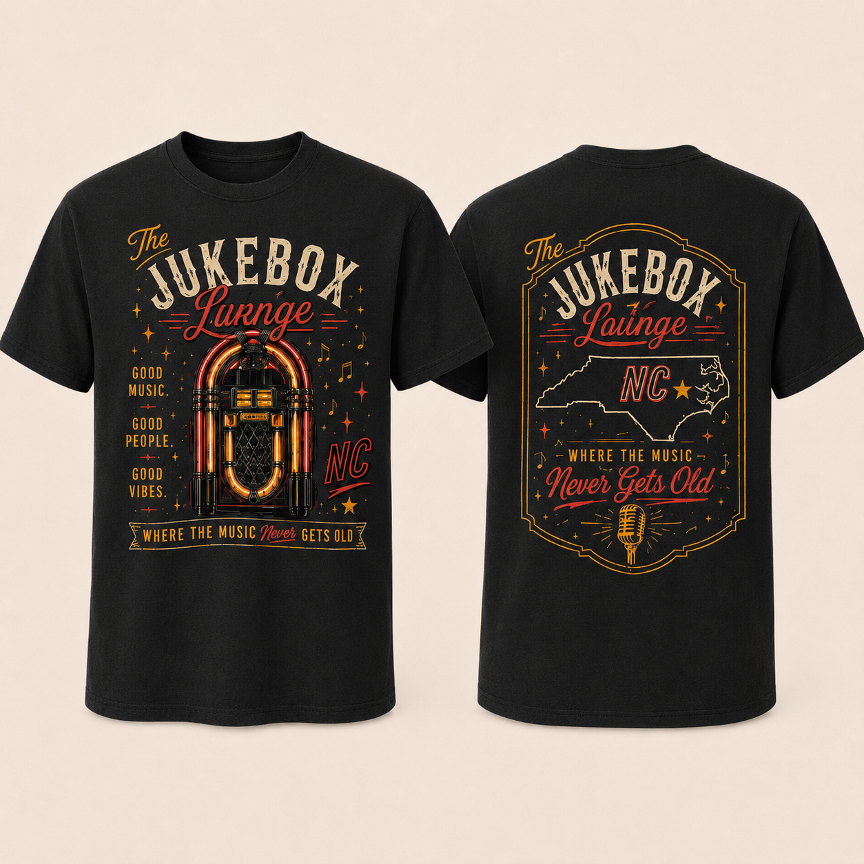 After Dark Jukebox in Black