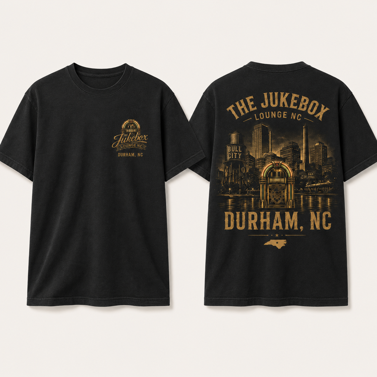 Bull City Nights in Black